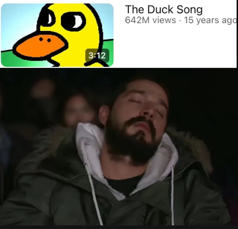 Its sad to see this end. I hope the next generation sees this and likes it. :(    #ducksong #duck #lemonade #grapes #rip 