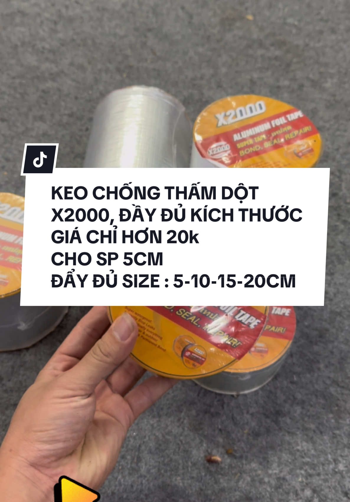 Băng keo chống thấm dột x2000 đầy đủ kích thước, băng keo chống nước, keo dán mái tôn, chống thấm dột #bangkeochongthamjapan #keochongdot #keochongtham #bangkeochongthamx2000 #bangkeochongtham #xaydung #suachua 