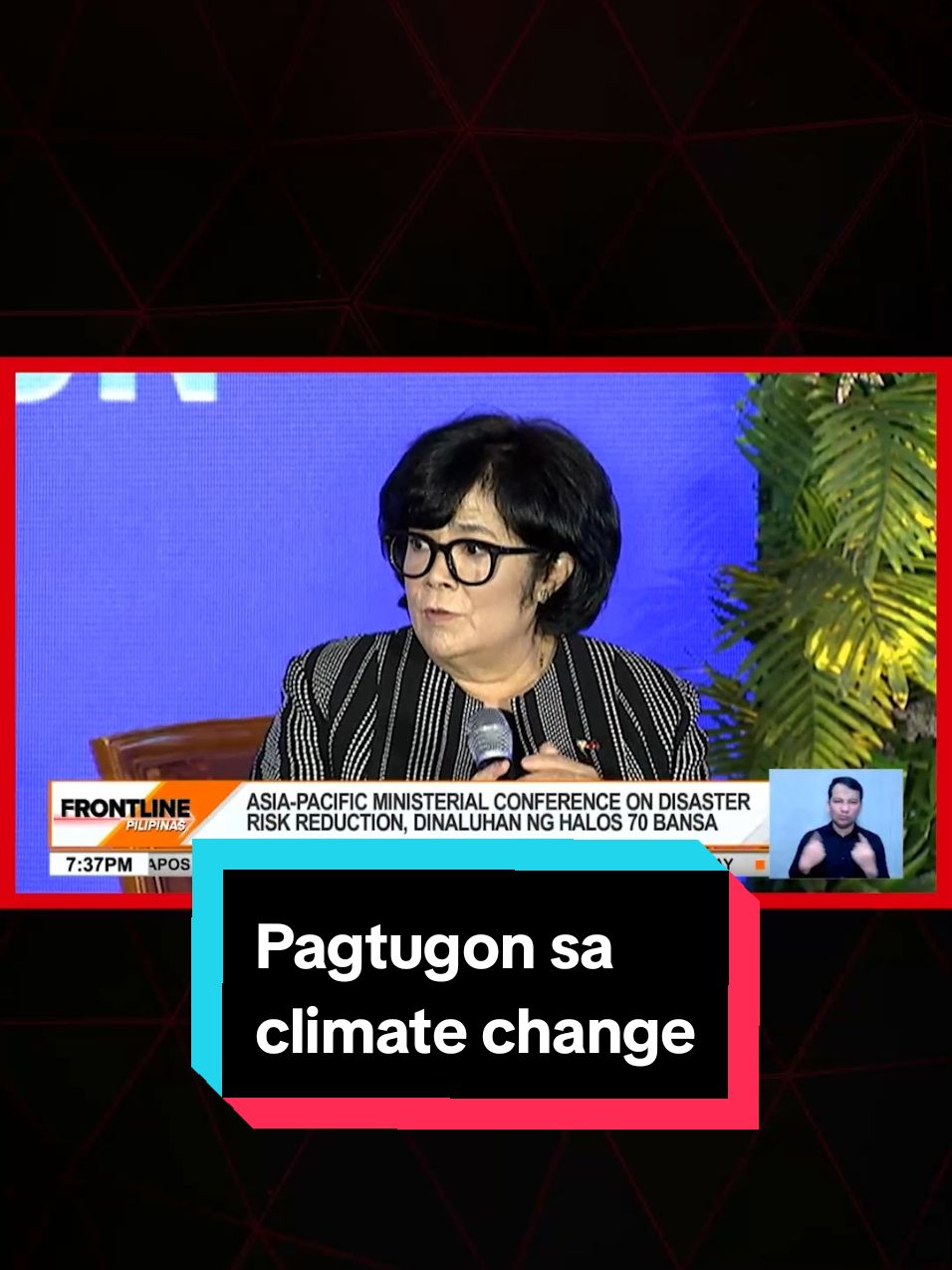 Iginiit ng Pilipinas sa United Nations #UN ang kahalagahan ng pagkakaroon ng sapat na pondo upang tugunan ang #climatechange sa pagsimula ng Asia-Pacific Ministerial Conference on Disaster Risk Reduction #APMCDRR. #News5 #FrontlinePilipinas #NewsPH #BreakingNewsPH 