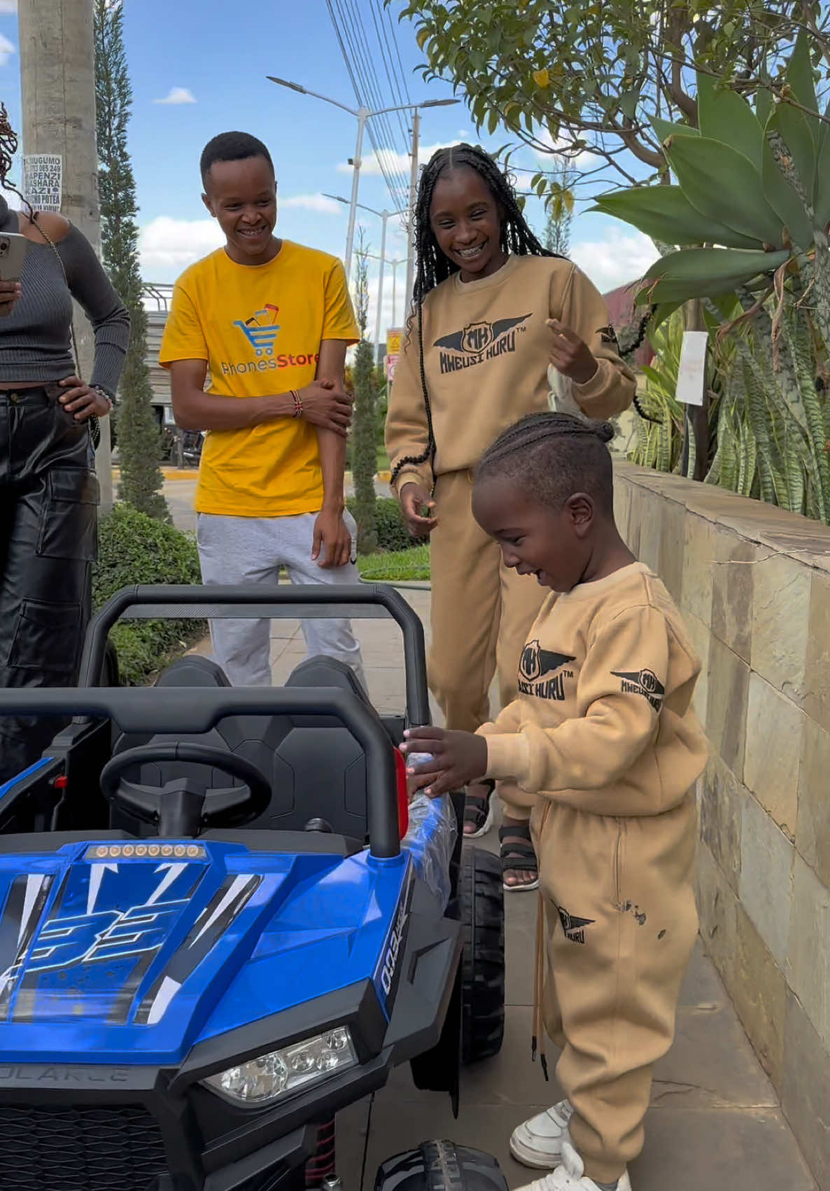 Kijana akapigwa surprise moja fiti!😍😍 My son Sebastian has been dreaming of getting one of these electric cars and @Kids Electric Cars Kenya made it possible 😍😍 Purchase one for your kid this coming holiday from @kids_electric_cars_nairobi 🥰🥰