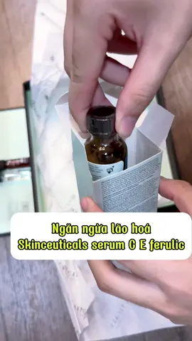 Lọ serum ngăn ngừa lão hoá Ngăn ngừa lão hoá Skinceuticals serum C E ferulic với công dụng mang lại bất ngờ #loganstore #review #muasam #serum #ferulic #CapCut 