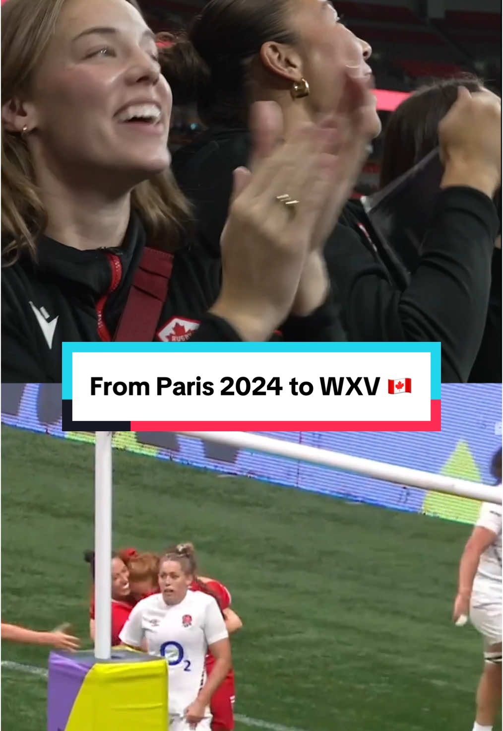 All the love ❤️🇨🇦 #svns #wxv #canada #paris2024 