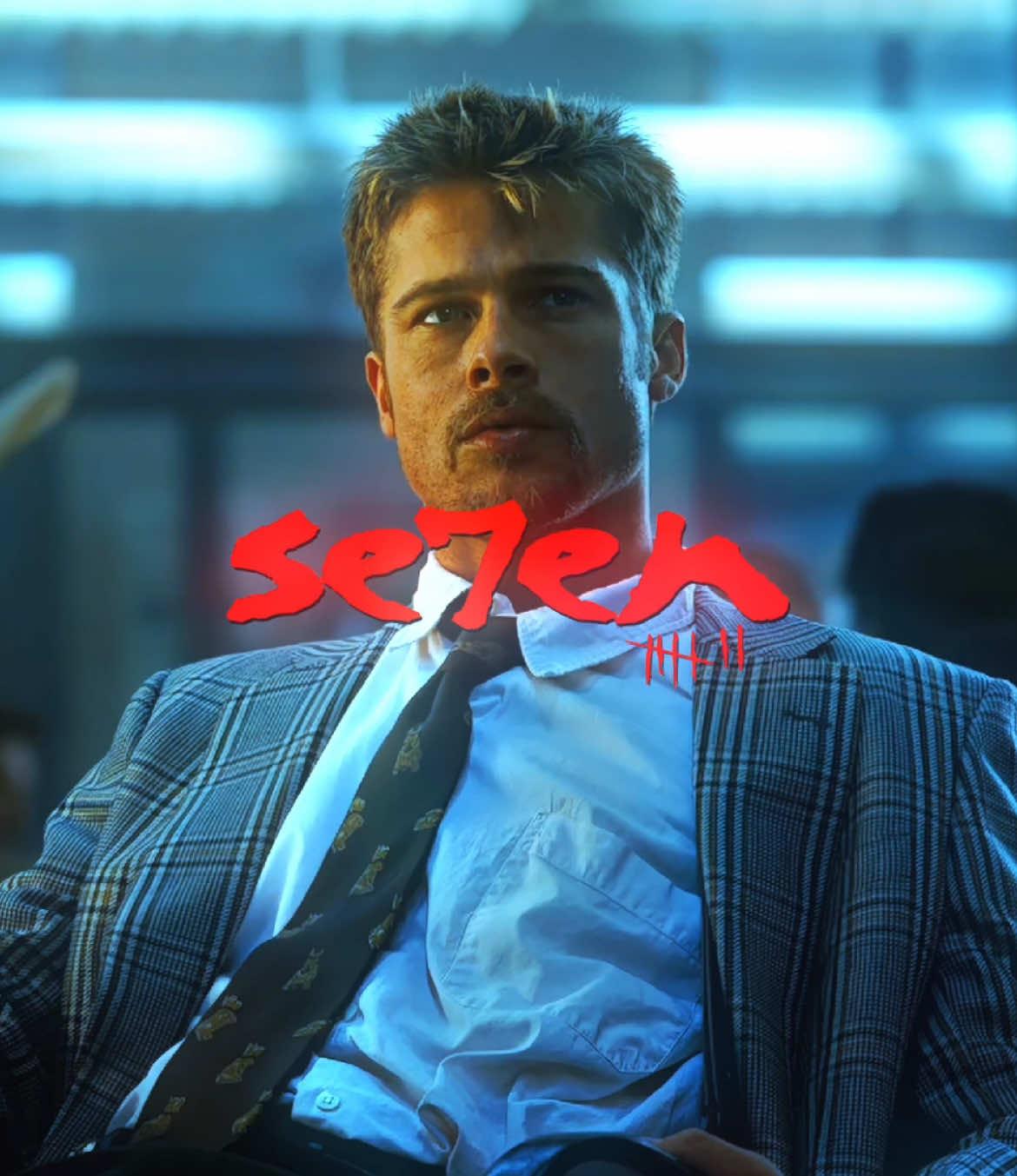 One of the best films of all time | #bradpitt #morganfreeman #se7en |