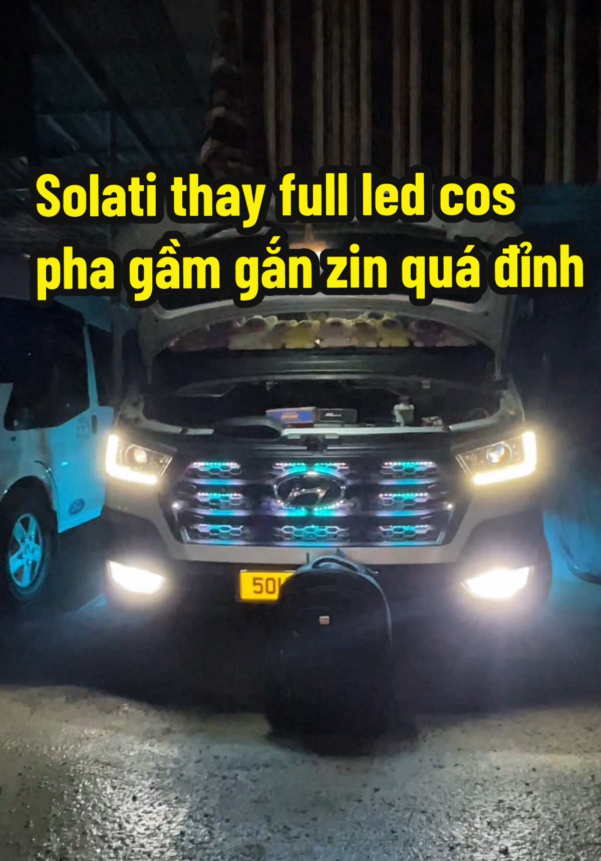 Chiếc Solati này ngầu quá luôn anh em 😎😎 #denledxesieusang #denxesieusang #ledq91 #led_q91 #đèn_led_q91 #aql #huyndai #solati #ken18s #ledken18s #ledgam #leddoimau #ken18 #ledken18 #tiktokviral #xuhuong2024 #xuhuongtiktokk #2024 