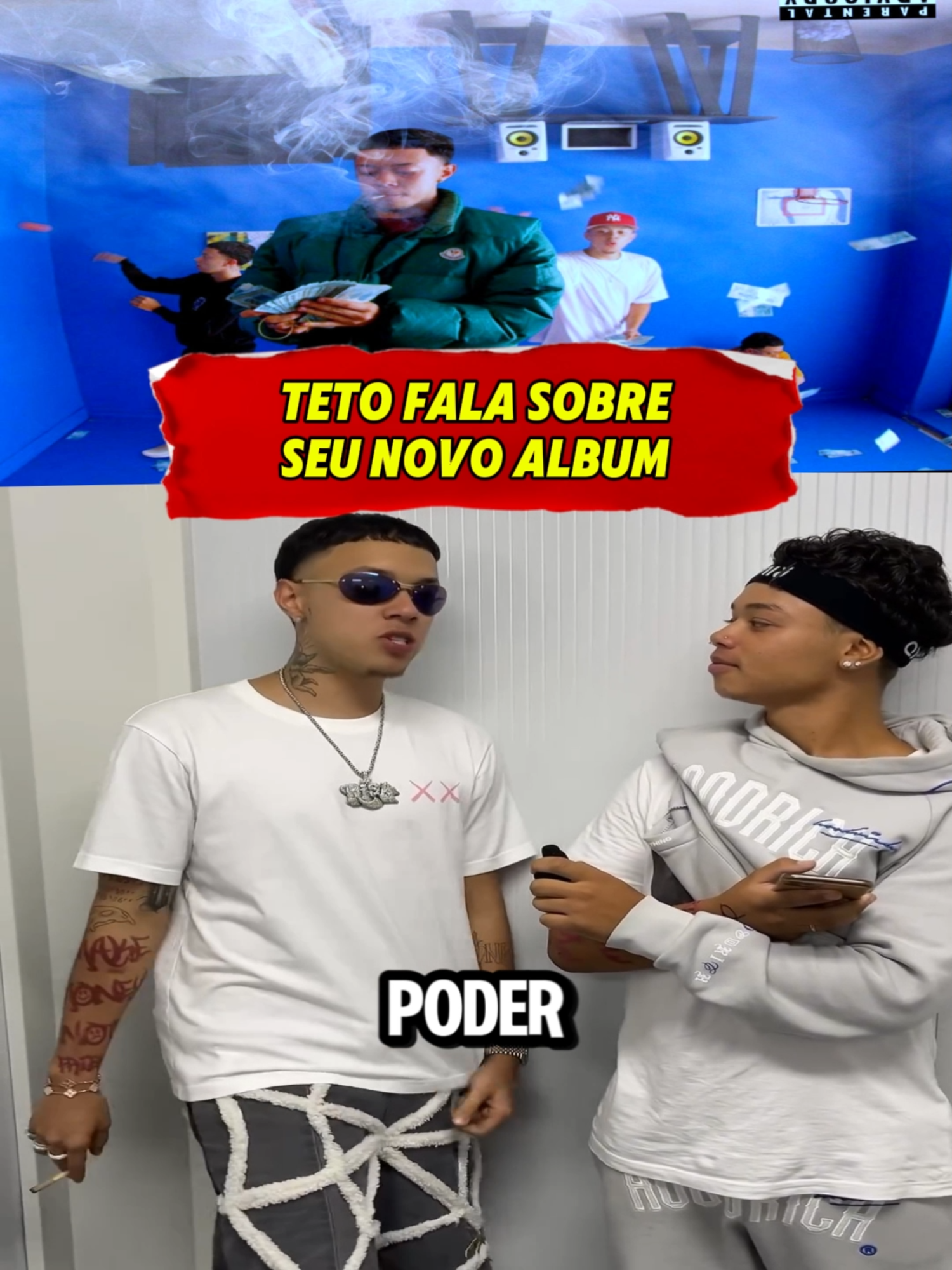 teto fala sobre previas em seu novo album #teto #30praum #euteto #album