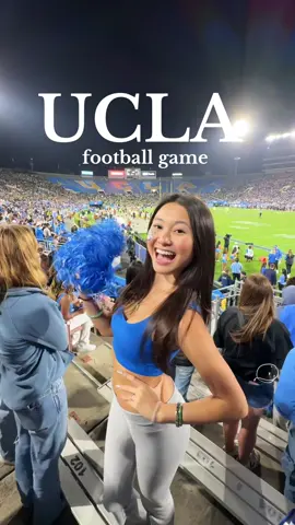 come with me to a UCLA football game 🧸🏈💛 #ucla #uclafootball #college #uclavlog #rosebowl #football #CollegeFootball #big10 #bruins 