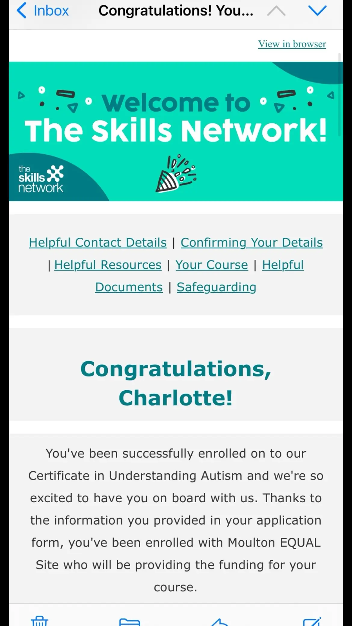 Just a SEN mum enrolling to broaden her knowledge beyond internet research on her childs world ❤️ #senmum #onlinecourse #understandingautism 