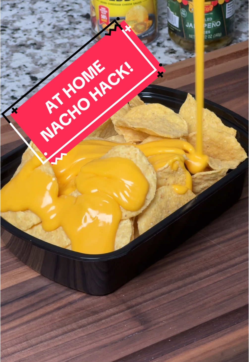 Ballpark Style Nachos at home with Ricos Condensed Cheddar cheese sauce! @Ricos Products  #HowToNacho #ballpark #nachos #gameday