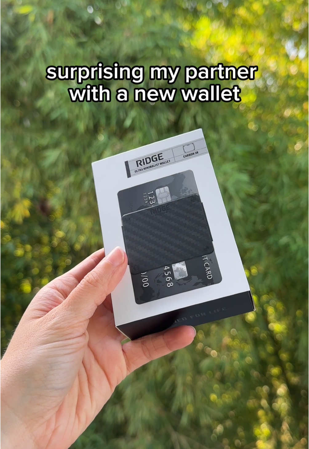 I hope he likes it 🥰. He really needs a new wallet because his cards keep falling out of his current one. So, it’s definitely time to ugrade. This one holds up to 8 cards, and comes with an extra elastic and screw driver in case you ever need to repair it in the future. #ridgewallet #ridge #tiktokshopfind #blackfridaydeals #minimalwallet #edcgear 