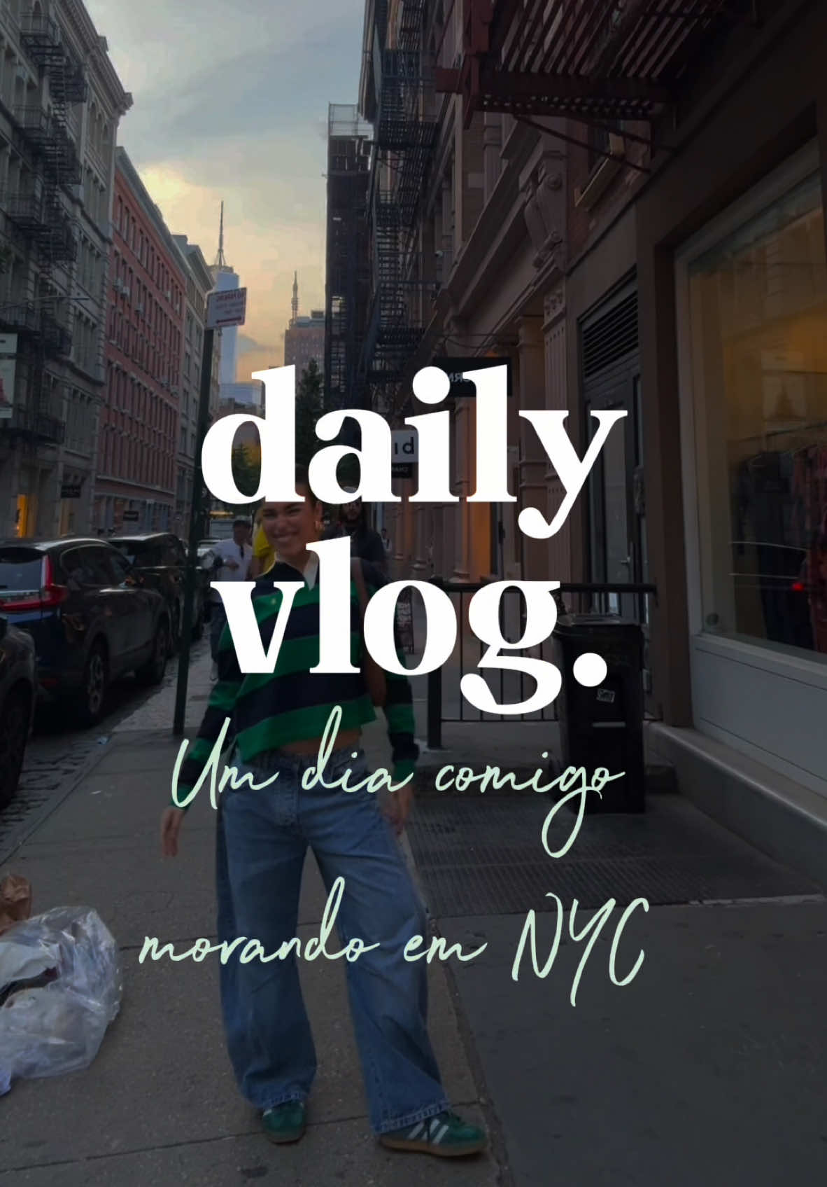 Vlog de ontem 🥹 coloquei o nome dos lugares para vcs salvarem! 🤍  #Vlog #nyc #ny #morandofora #newyork #leonsbagels #daily #umdiacomigo #viral #fyp 