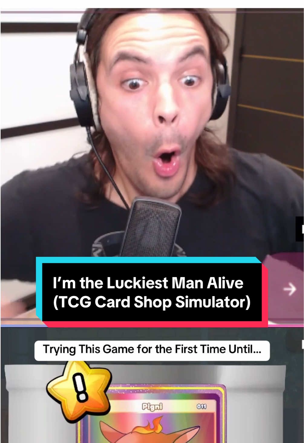 It’s safe to say this game is the tits. I’m playing more today if y’all wanna see what else I pull! #tcgcardshopsimulator #caseoh #simulatorgames #packopening #tcgpackopening #tiktoklive 