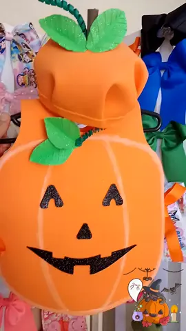 disfraz de calabacita de Halloween 🎃 de fomi #manualidades #halloween 