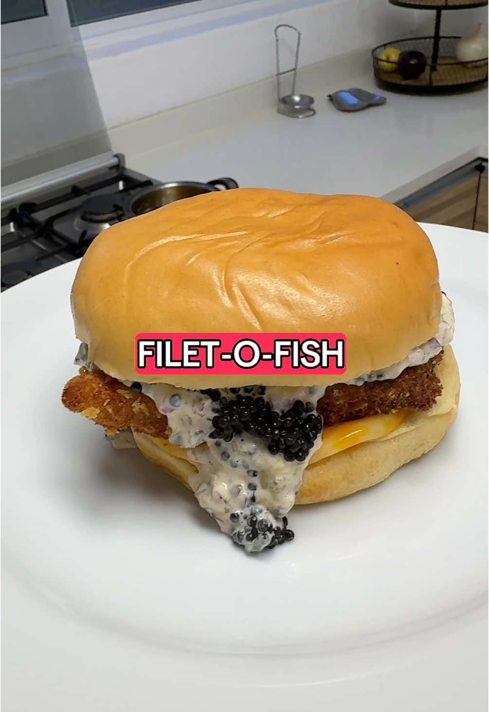 Se te antojo? ya me sigues en instagram? @elchemagomfie #recetas #cocina #food #caviar #filetofish #sandwich #mexico #gomfie 