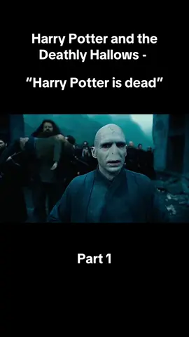 Harry Potter and the Dealthy Hallows #harrypotter #deathlyhallowspt2 #movieclips #movie #clips #fyp #movietok #part1 #film #entertainment #sad #harrypottertiktok 
