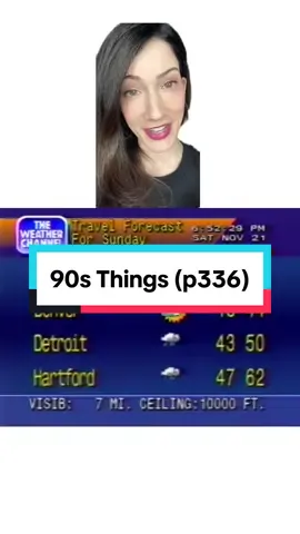 I need the 90’s Weather Channel in my life. #90s #90skids #nostalgia #nostalgic 
