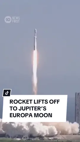 NASA has successfully launched a rocket on a 2.9-billion-kilometre journey to explore the mysteries of Jupiter’s ocean moon, Europa, to determine whether it has conditions that could support life. The SpaceX Falcon Heavy rocket carrying the Europa Clipper spacecraft lifted off from the Kennedy Space Center in Florida on Monday. It’s NASA’s largest planetary spacecraft to take flight, almost matching the height of the Statue of Liberty. The spacecraft is projected to reach Jupiter by April 2030 where it will fly by one of the planet’s moons 49 times, studying it for signs of life. #10newsfirst #nasa #space #spacecraft #jupiter #europa #europaclipper #rocket 