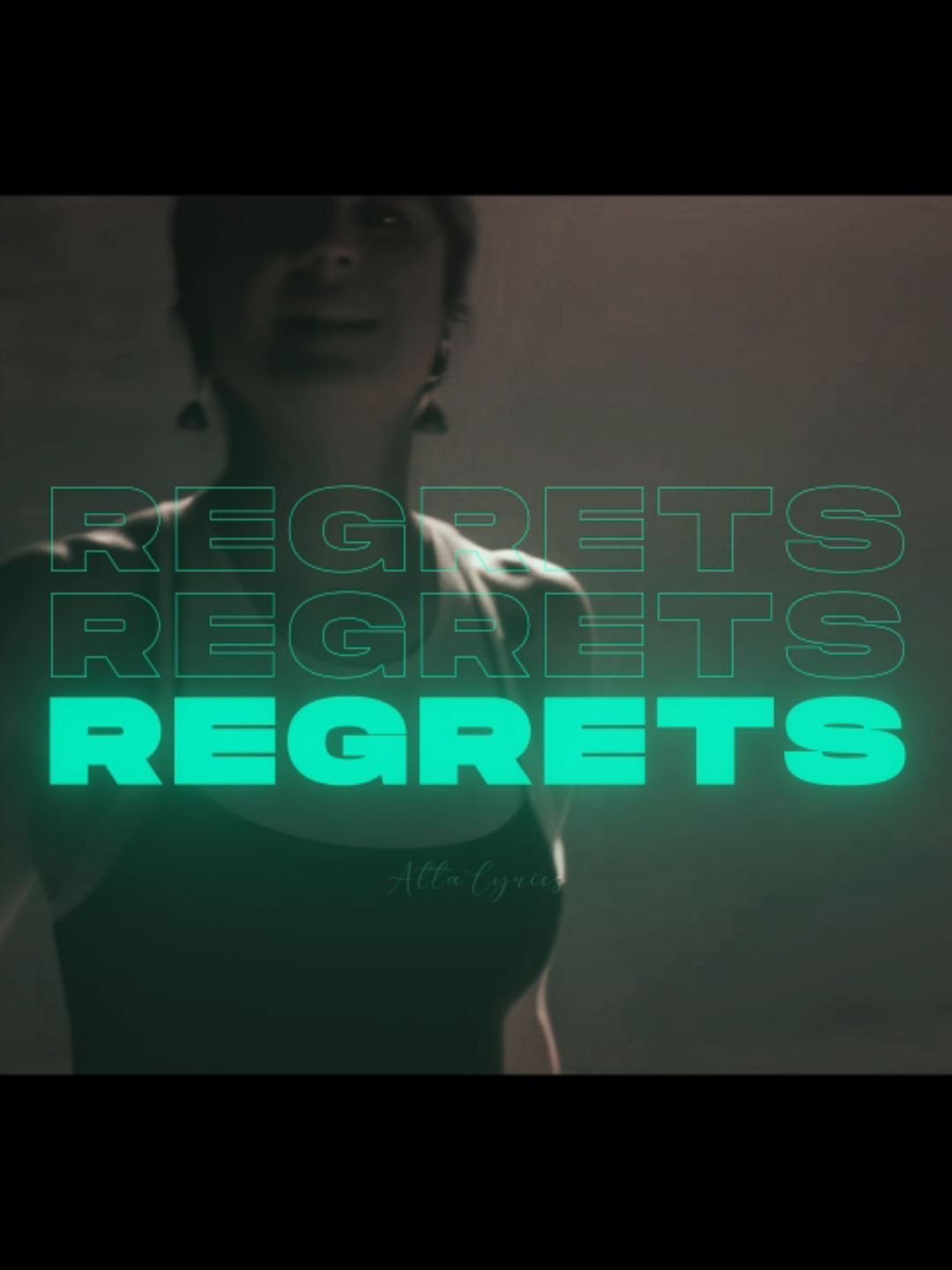 No Regrets #fyp #lyric #paraty