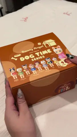sonny angel dog time series box set unboxing! I GOT A LUCKY PULL!!🥹💗 #sonnyangel #sonnyangels #sonnyangelunboxing #sonnyangelcollection 
