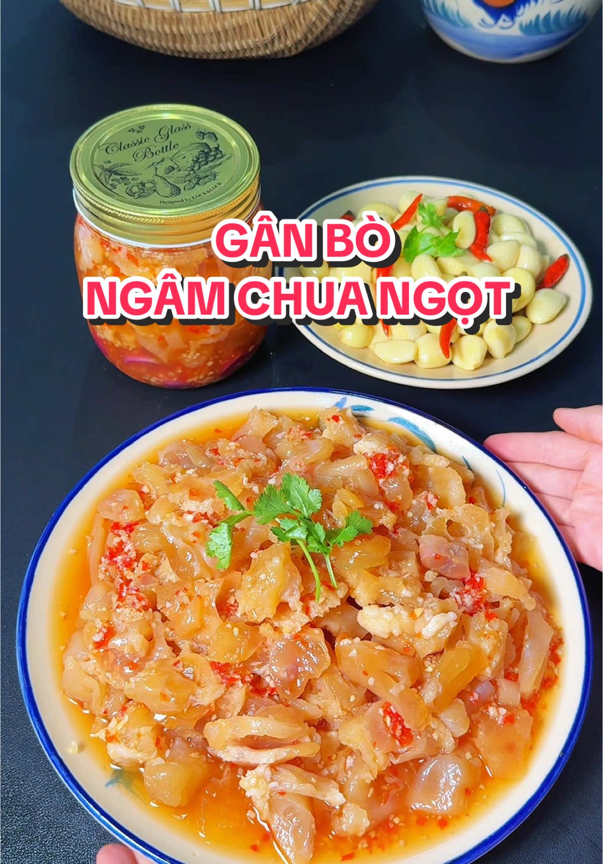 Cách làm gân bò ngâm nước mắm chua ngọt #kenhcuamy 