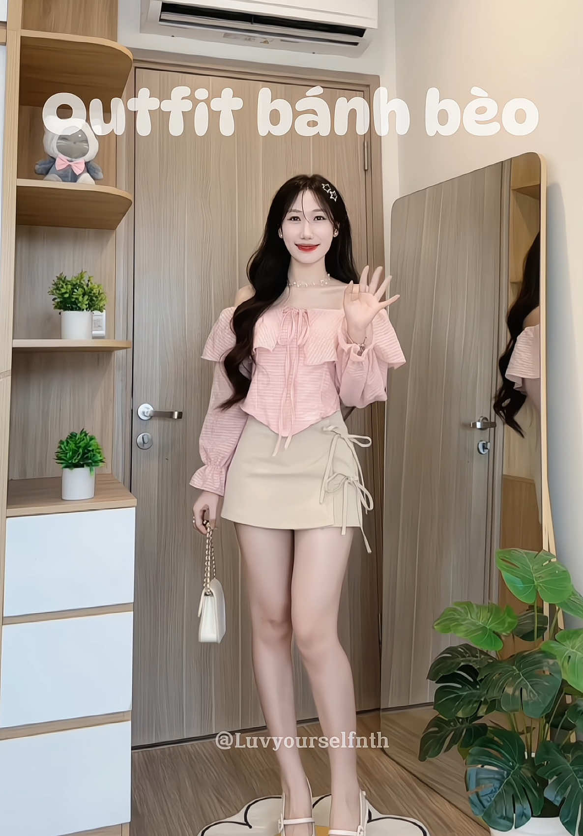 Outfit này đi ăn cưới được không mấy nàng? 🍃🌷🌸 mùa cưới đến rùi đó ✨ #luvyourselfnth 