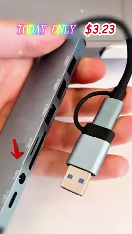 Portable Usb Hub#tiktokshop #ypfッ
