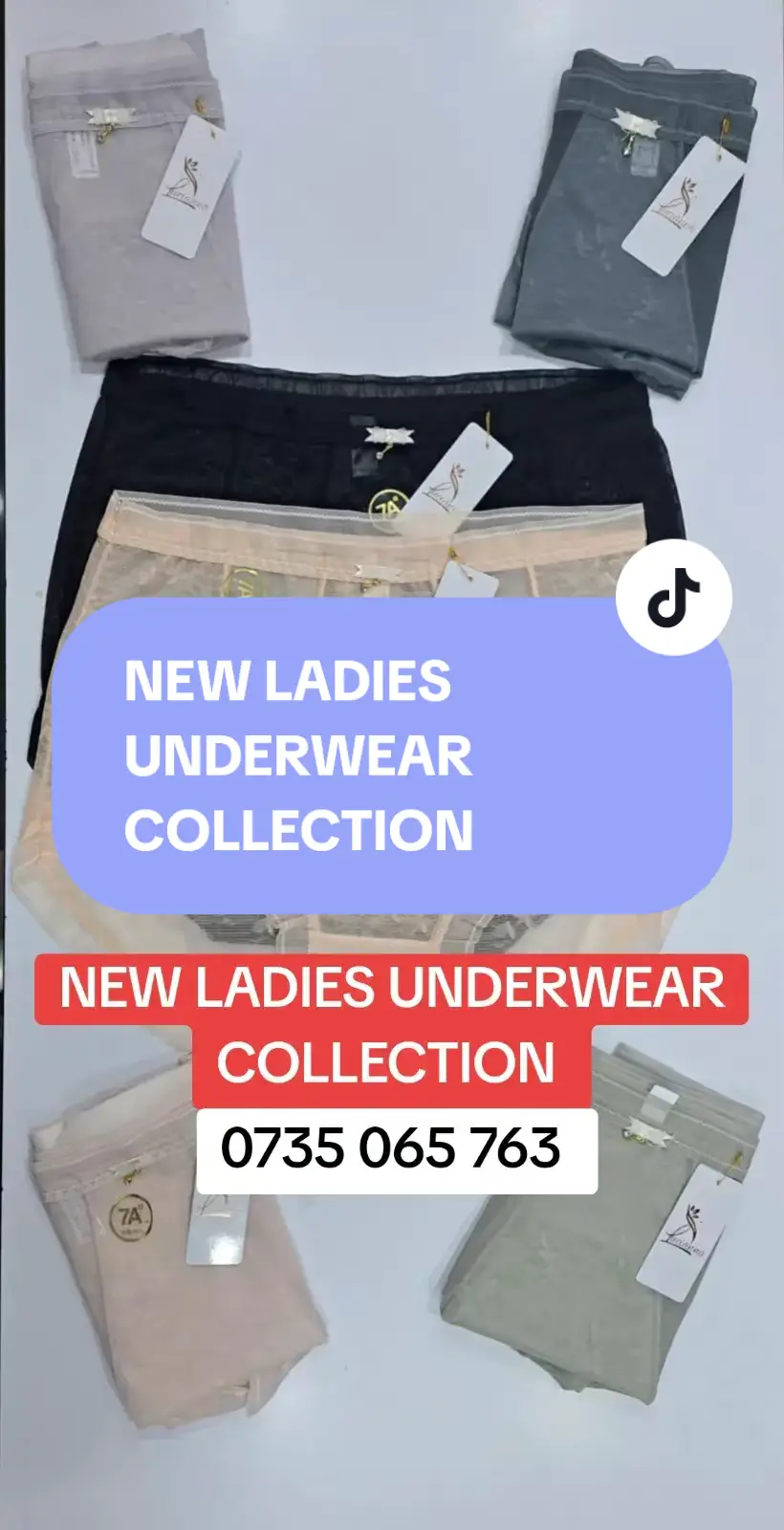 New Arrivals: Ladies' Underwear Collection! What’s in the Collection: - Lace Panties for a seductive touch    -Seamless Underwear for a no-show fit under clothes   - Soft Cotton Panties for breathable, everyday comfort  - High-Waist Styles to flatter every curve   - Silk Underwear for a touch of luxury  ☎️Call/Whatsapp us   🏢We are located in Nairobi CBD Kampala Business Center Duruma road Basement shop B 102 #NewCollection #LadiesUnderwear #ComfortAndStyle #LingerieEssentials #ShopOnline #FeelConfident #WomenEssentials #EverydayComfort #UnderwearGoals #FlatterYourCurves