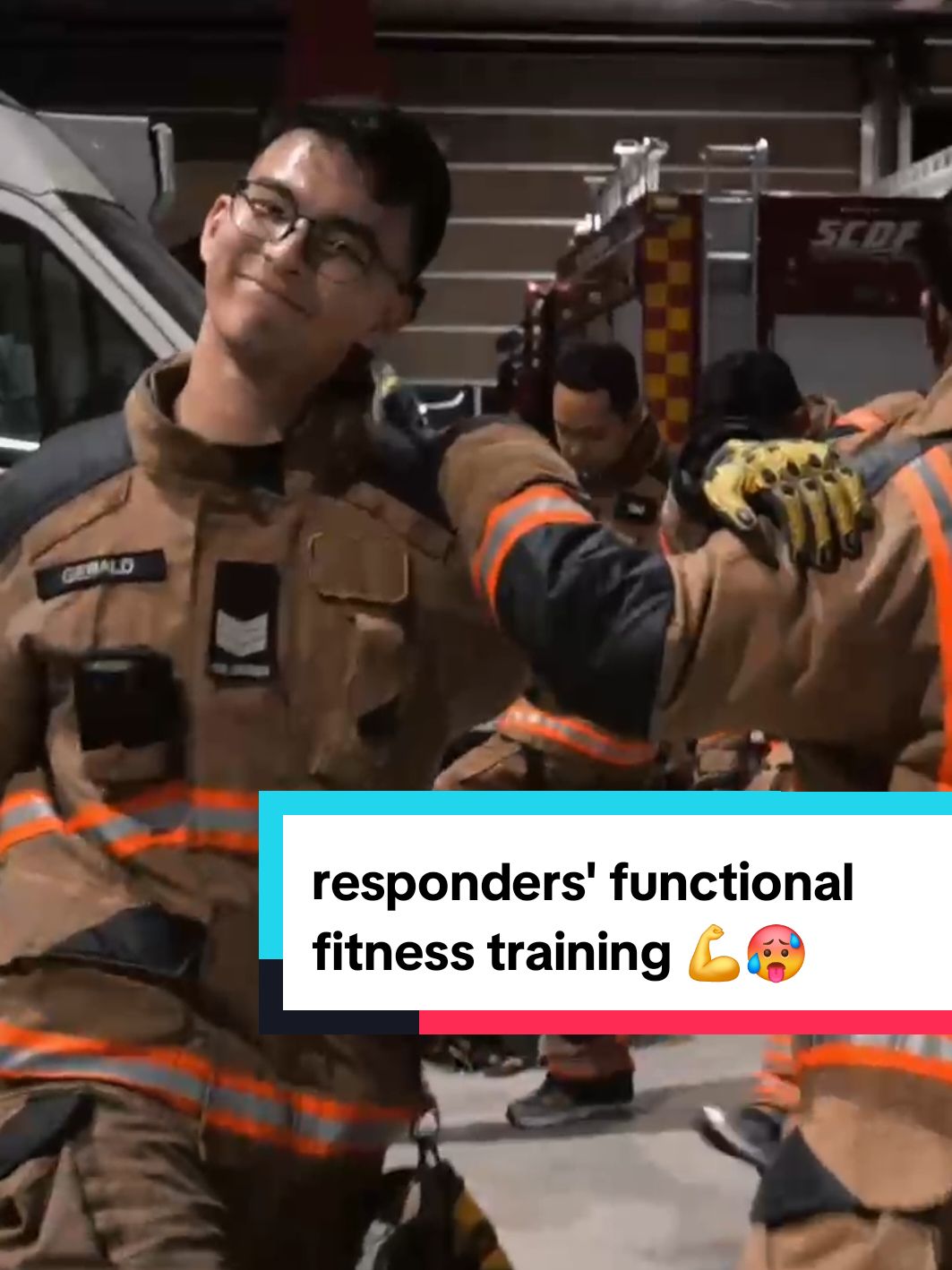 🔥The Responders' Functional Fitness Training took place at Bukit Batok Fire Station last month 💪 With training activities uniquely designed for firefighters, this programme boosts the functional fitness, strength, and endurance of our frontliners.