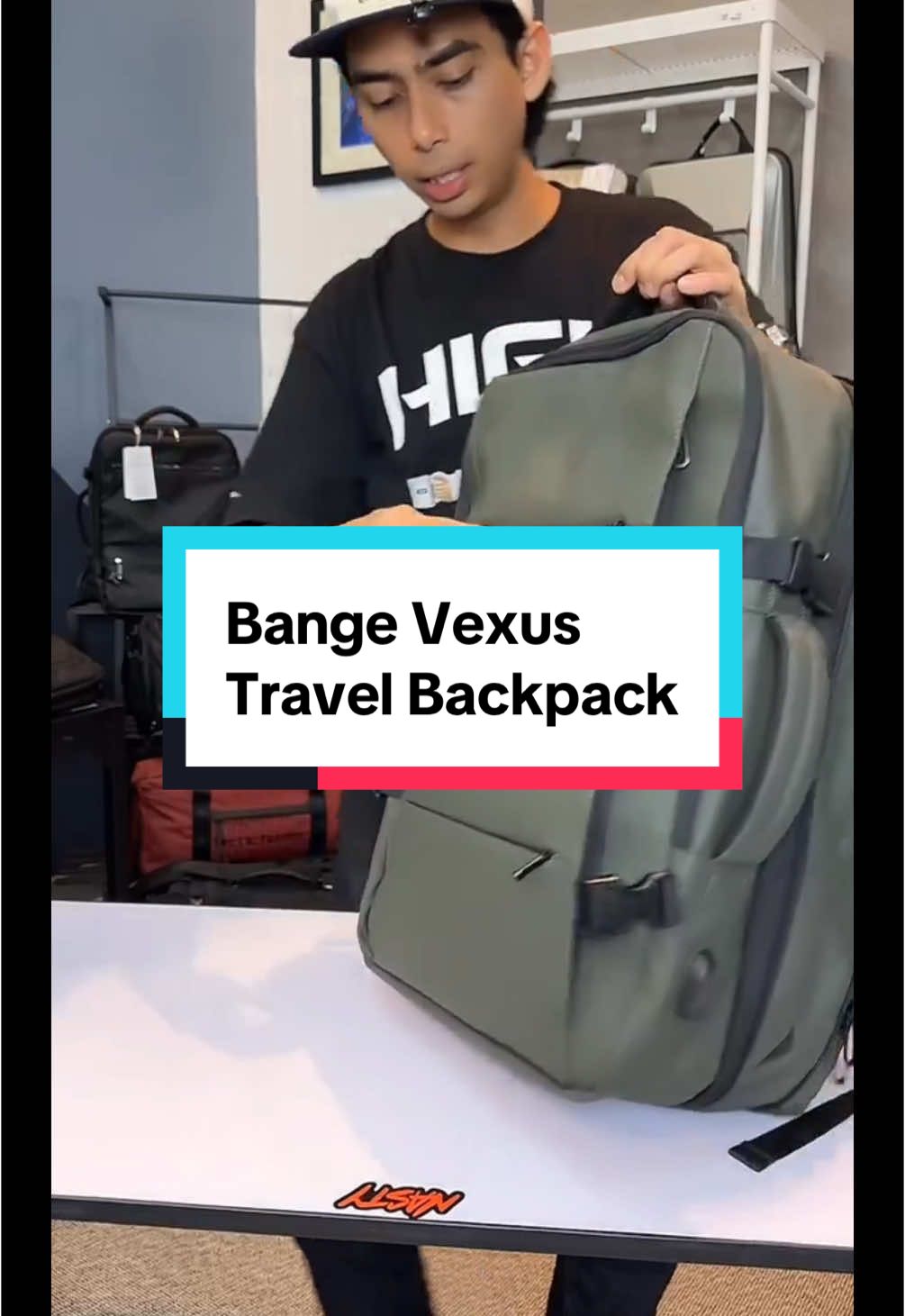 Travel Backpack high capacity boleh travel 3-7 hari #bangevexus #vexus #reviewbag #bag2uipoh #djangoxbag2u #traveltiktok 