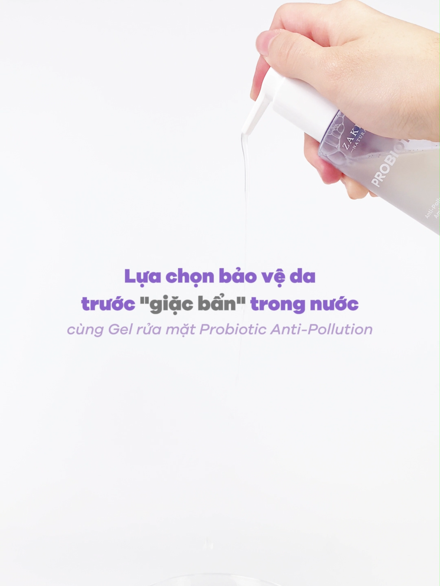 Gel rửa mặt Probiotic Anti-Pollution - Giải pháp bảo vệ da trước 