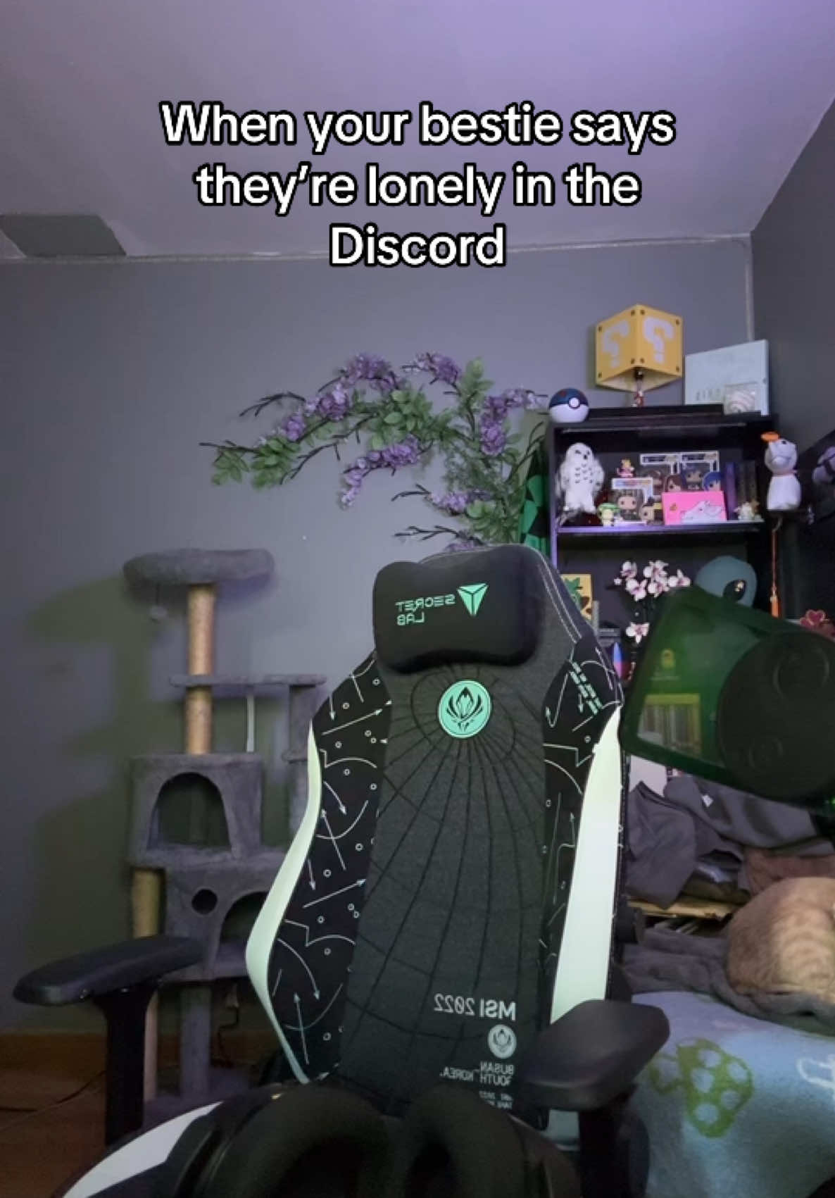 im omw pookie 🥰 #onlinefriends #onlinebestie #gamingfriends #discord #gamer #discordbestie 