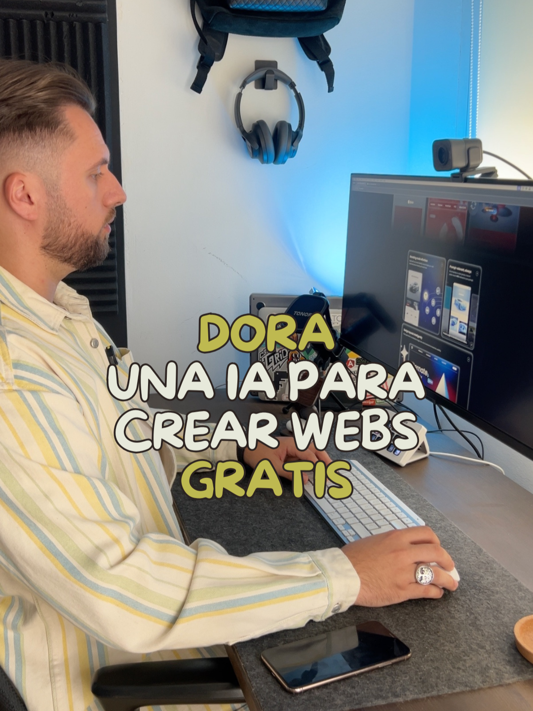 Crear una web sin saber programar 😎 Con Dora, solo escribes lo que necesitas y ¡listo! La IA se encarga de todo. #webgratis #inteligenciaartificial #desarrolloweb #proyectosdev #nocode #recursosdev #codinglife #webdeveloper