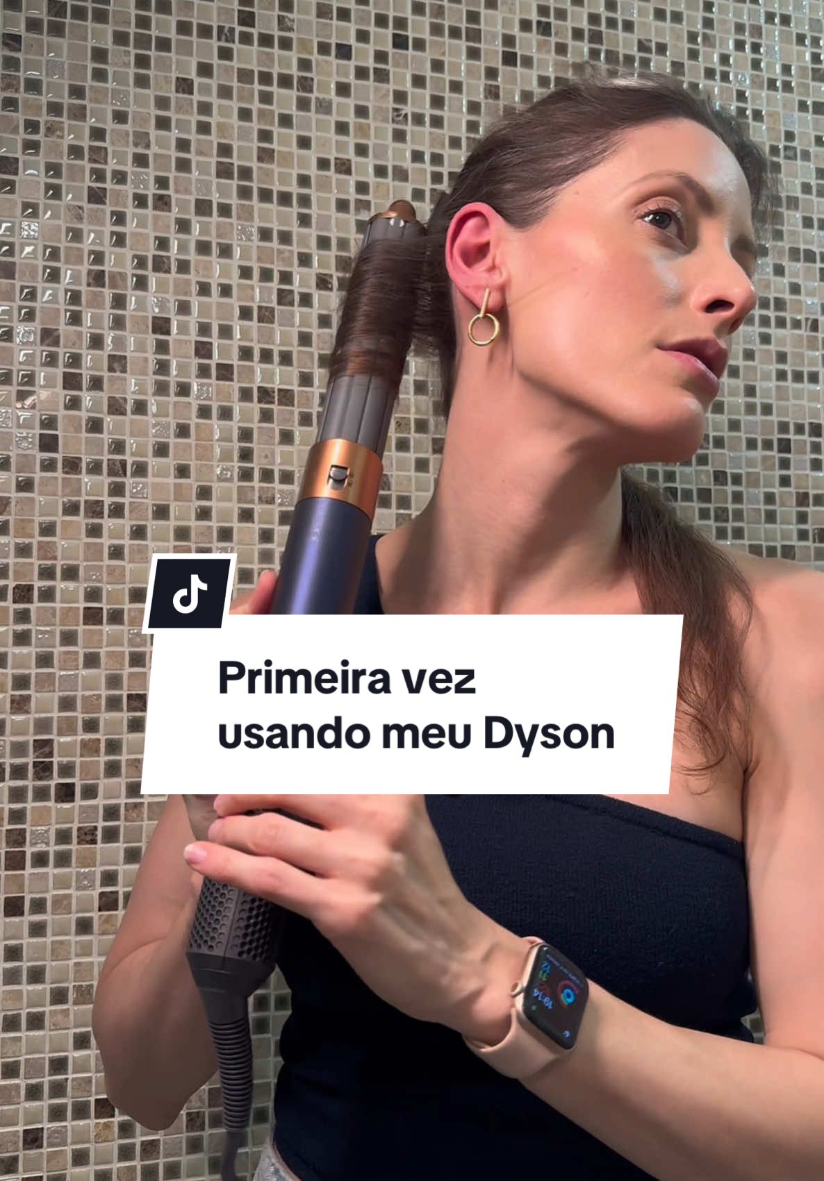 Primeira vez usando meu Dyson 🗣️ #dyson #babyliss 