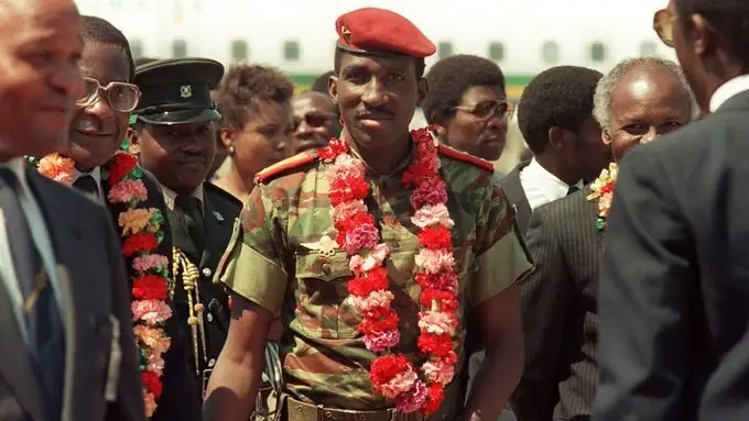 Thomas Sankara. ⁣ A freedom fighter and man of the people. ⁣ ⁣ Should be a household name. A legend. ⁣ ⁣ Easily one of the greatest and most promising leaders of the 20th century, but was assassinated on this day, October 15th, 1987. ⁣ ⁣ He was not only the President of Burkina Faso...he named it. ⁣ ⁣ Read this excerpt of his accomplishments:⁣ ⁣ Aged 33, Sankara became the President of the Republic of Upper Volta. He immediately launched programs for social, ecological and economic change and renamed the country from the French colonial name Upper Volta to Burkina Faso (