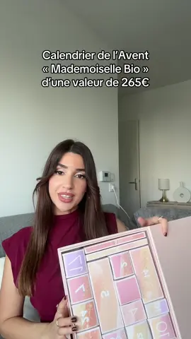 On ouvre le calendrier @Mademoiselle_bio  Produit offert 