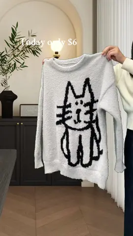 #cat #sweater #soft #tiktokshop #need #fyp #OOTD #beauty #OOTD 