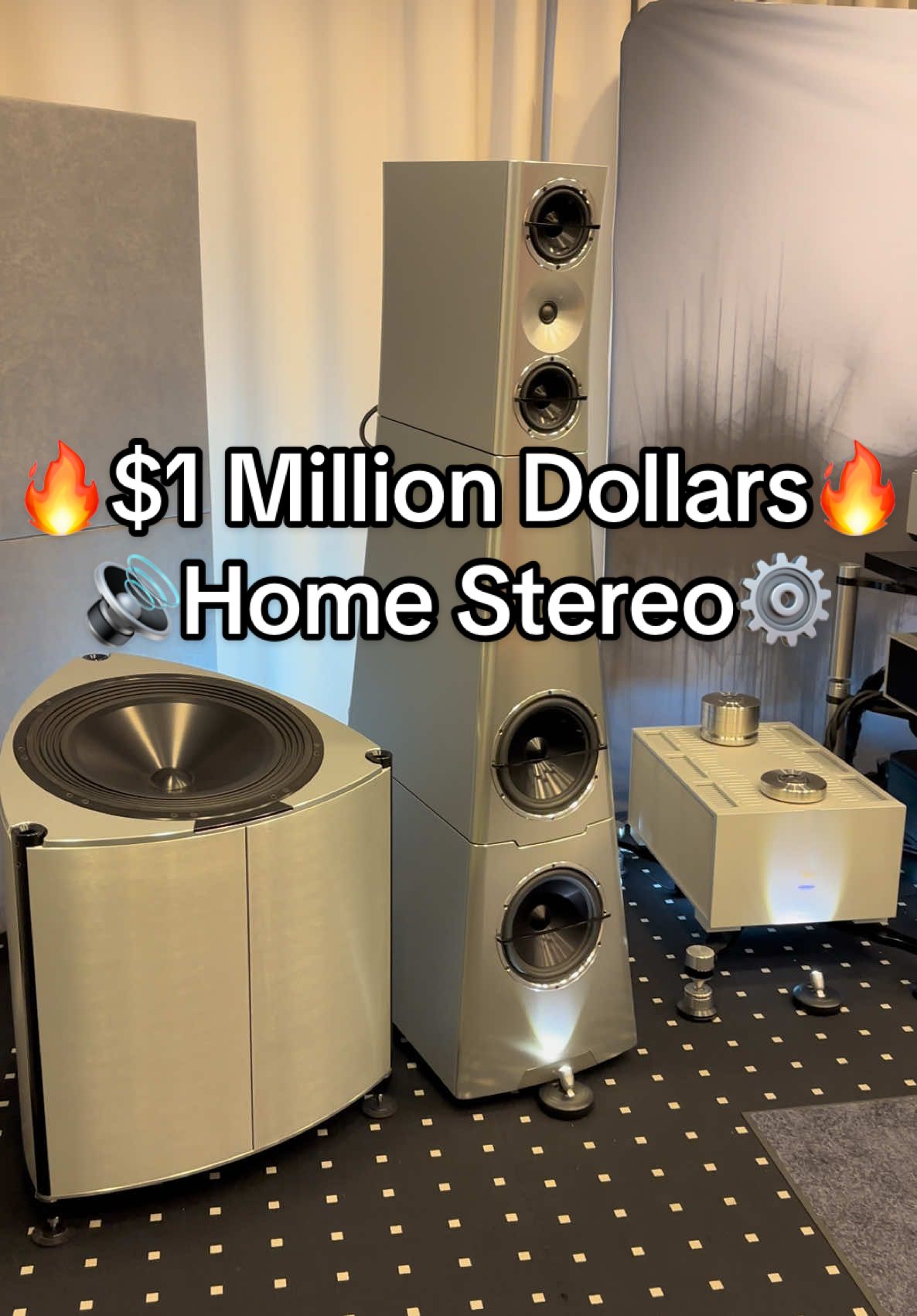 🔥$1 Million Dollars🔥 Audiophile Hi-End Home Stereo System ⚙️ HighEnd Speaker Audio Setup 🔊 #hifi #speaker #highend #audiophile #Home #system #hiend #setup 