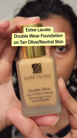 #giftedbyestee #esteelauder #myshadestory #communityxseen | @Estée Lauder Double Wear Stay-in-Place Makeup in 4N2 Spiced Sand  This package was the first thing I saw after coming home from my Milton evacuation. Managed to try it a few times and I'm blown away! This foundation is so good, and it matched my skintone so well which I was not expecting! It's available in 55 shades and is sweat and humidity proof, which I can definitely attest to. I'm planning to repurchase this once it runs out and highly recommend it if you have a Neutral/Olive Tan skintone. #esteelauderfoundation #doublewearfoundation #tangirlfoundation #tangirlmakeup #tangirlfriendlymakeup @Community X SEEN 