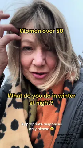 Women over 50 - What do people do in winter at night? Winter   Hobbies Women over 50 #womenover50 #hobbies #winter