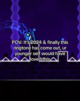 Geometry Dash Ringtone 📞 DOWNLOAD IN BIO 🔗📲✨