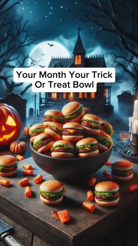 Your Month Your Halloween Trick Or Treat Bowl #yourmonth #yourmonthyour #yourmonthyourthing #birthmonth #aiart #halloween 