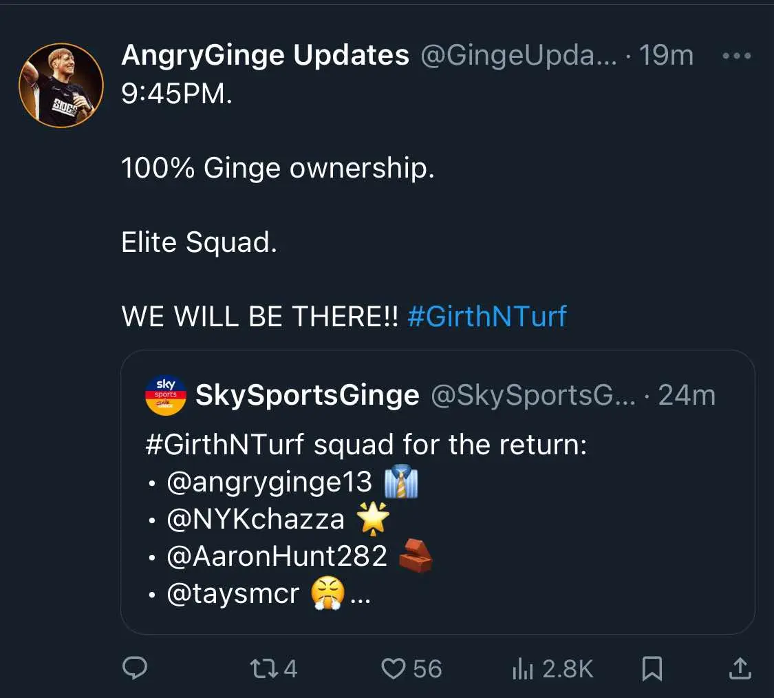 GNT IS BACK DESPITE EVERYTHING THAT IS GOING ON, W! 🔜👀 #angryginge13 #angryginge #girthnturf #fypシ #foryoupage 