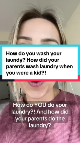 How do you do your laundry?! And how did your parents do laundry when you were growing up? Am I just crazy? 😂😭  #laundry #washinglaundry #washingclothes #howdoyou #questionsfortiktok 