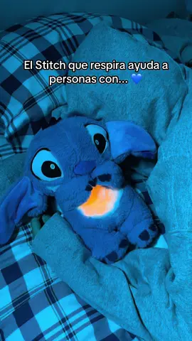 Este stitch me hace sentir segura sola❤️‍🩹💤 #stitch #liloystich #disney #stitchquerespira #ataquedeansiedad #ansiedad #insomnio #regalonovia