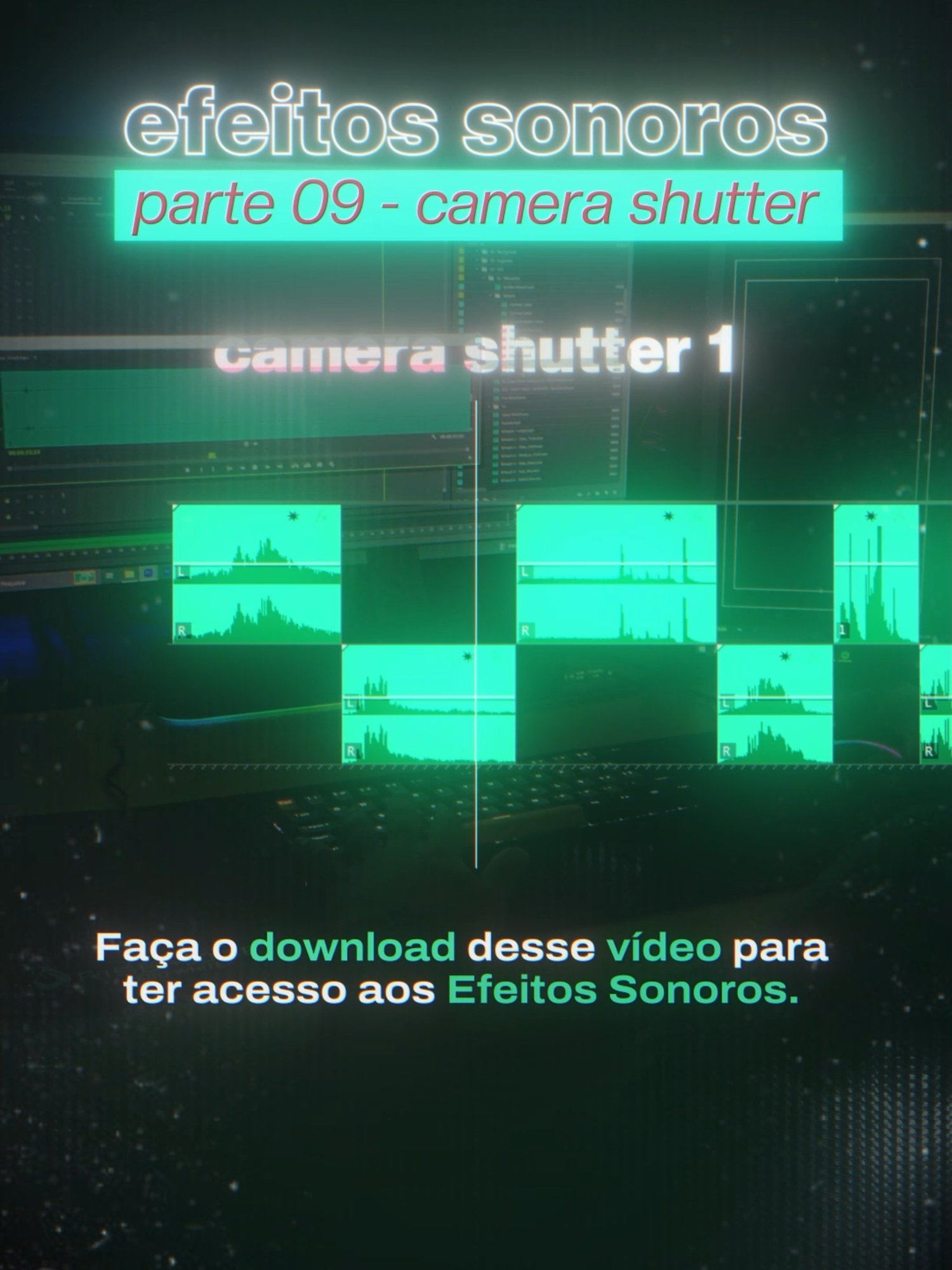 🇧🇷 Faça o download desse Reels pra ter acesso aos Efeitos Sonoros. 🇺🇸 Just download this reel or send me dm. 🎧 Efeitos Sonoros para Edição de Vídeo Parte 09 - Camera Shutter 💥 O Sound Design é um elemento essencial para vídeos nas Redes Sociais. Use esses efeitos sonoros para tornar seus vídeos mais atrativos e profissionais. Espero que essa dica te ajude. #edicaodevideo #editordevideo #dicasdeedicao #criadordeconteudo #sounddesign