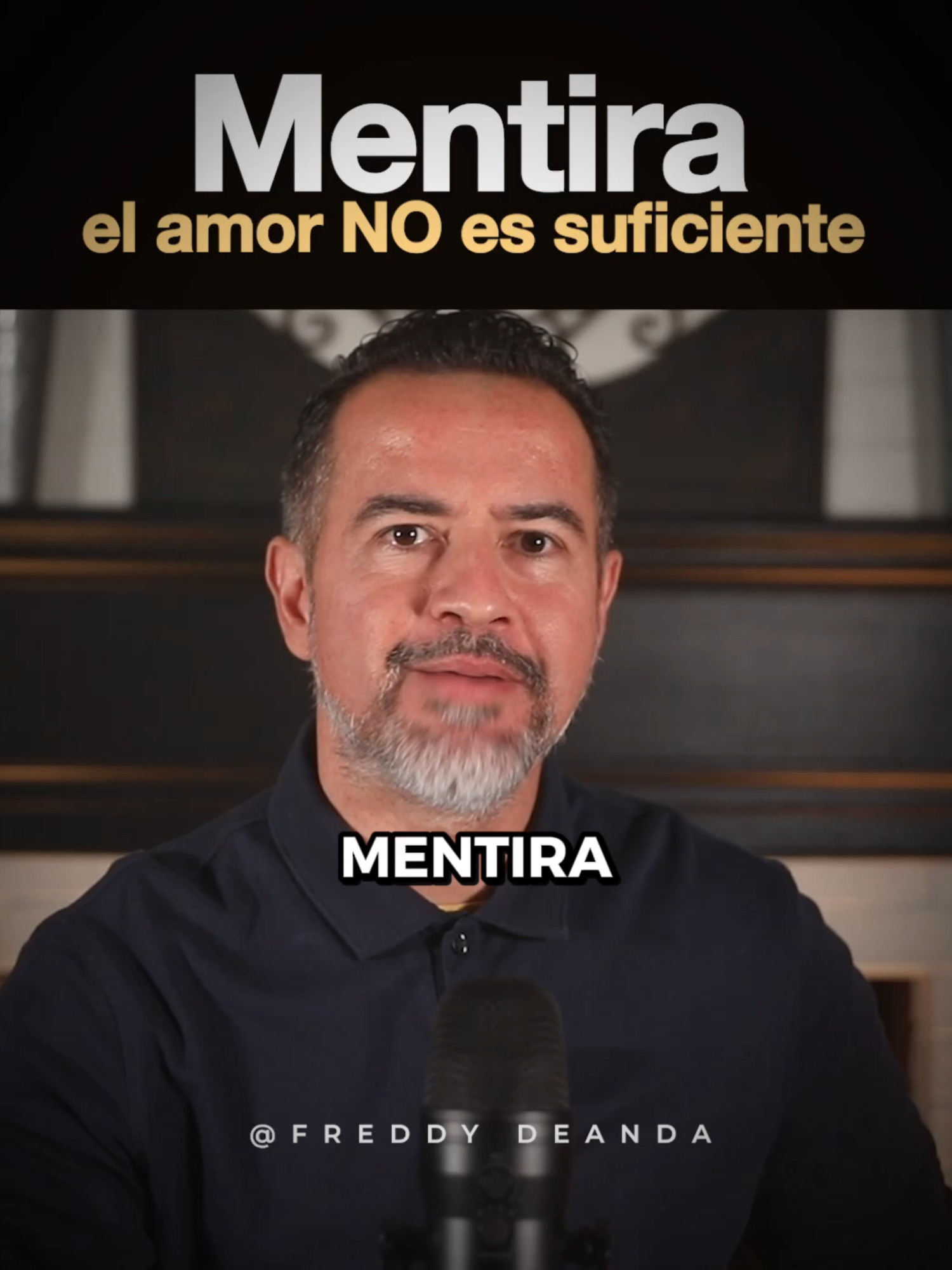 El amor no es suficiente  #freddydeanda #amor #parejas #Dios