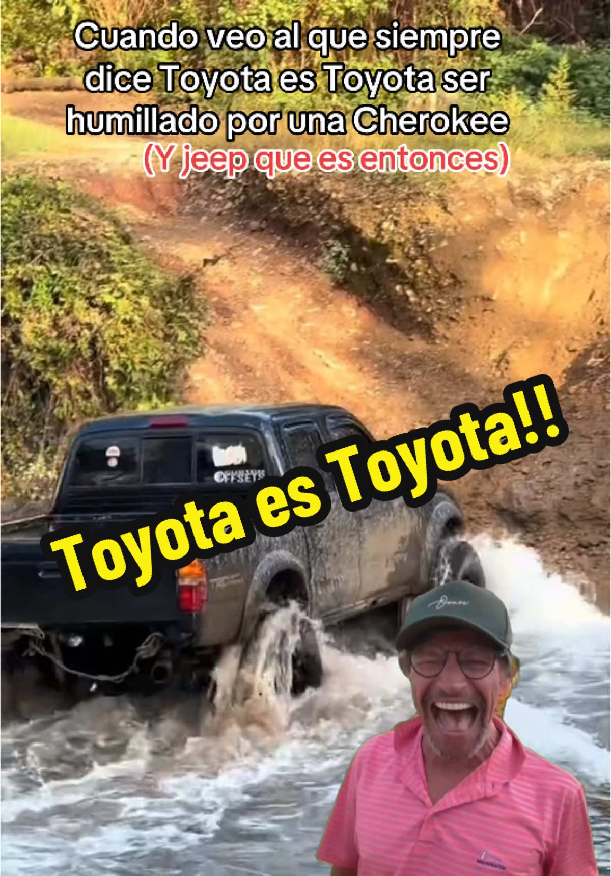 No se enojen es puro humor! Ni se lo compartan a los innombrables tampoco 🤷🏻‍♂️ #jeep #toyota #reto #offroad4x4 #humor #funny