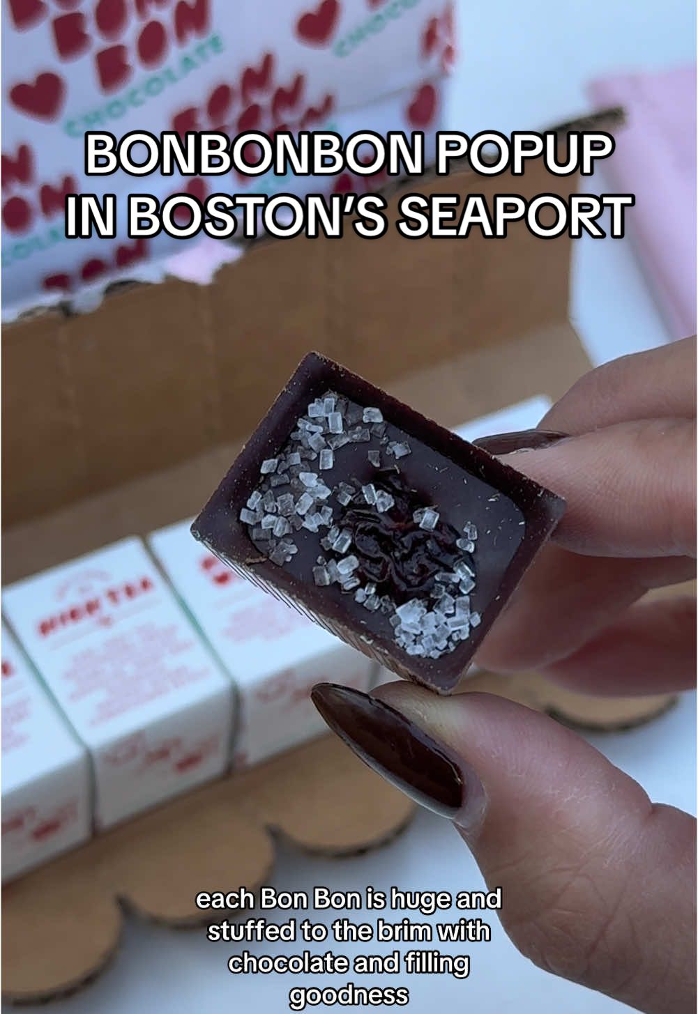 @Bon Bon Bon popup @seaportbos! #boston #bostontiktok #bostonfood #bostonfoodies #bostonrestaurant #bostonfoodtiktok #bostonma #bostoncollege #foryou #foryou 