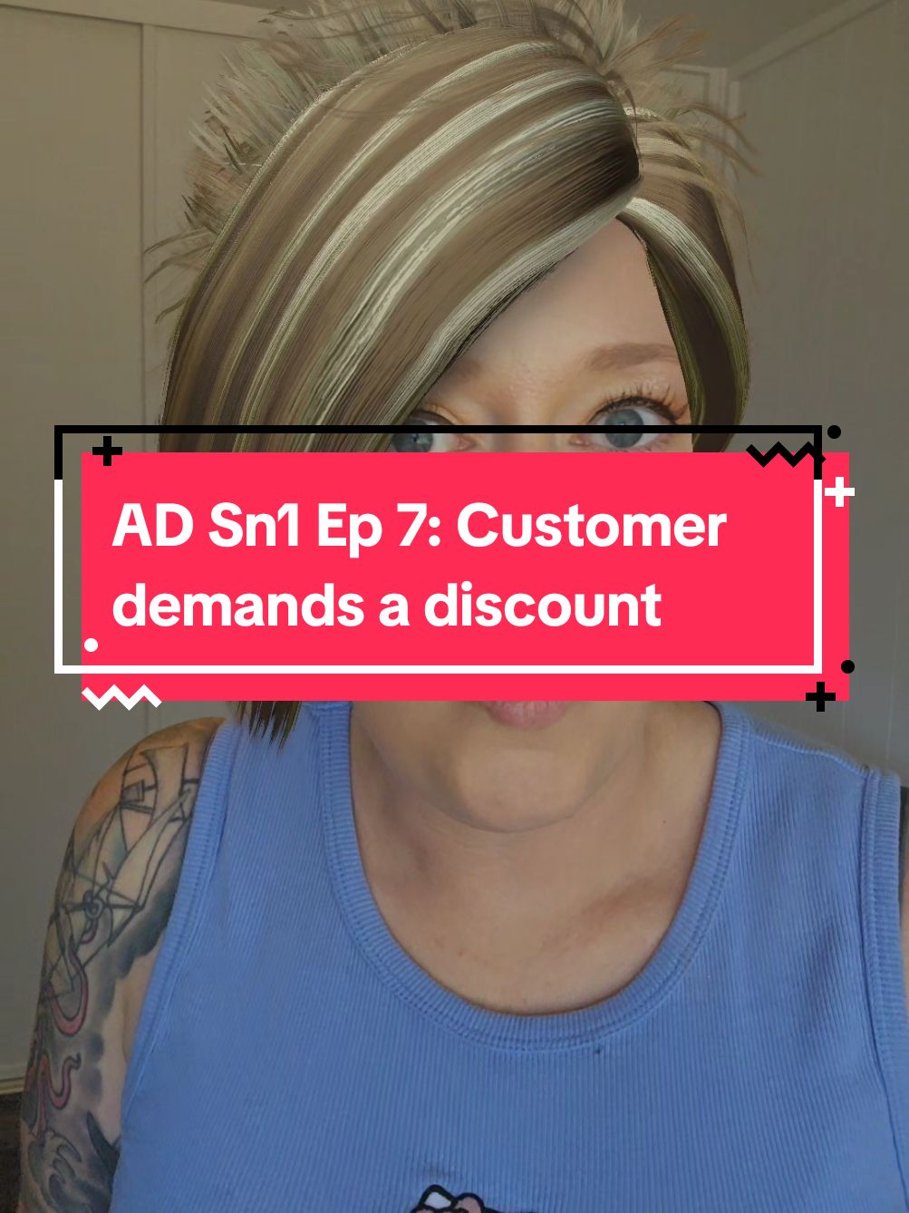 AD Sn1 Ep 7: Customer demands a discount #retail #customersmostloved #fyp #skits #retailproblems #retaillife #karensgoingwild  #manager #customersbelike  #customerservice #karens 