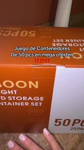 Señora de casa no te pierdas este oferton #foodstoragetips #foodstoragecontainers #containersset #aisoonfoodstoragecontainers #aisoonstoreleakproofcontainersset #tiktokshopkitchenfinds #tiktokshopmademebuythis #tiktokshopfallfinds 
