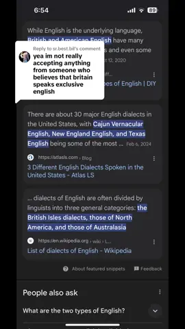 Replying to @sr.best.bil yes there are multiple different types of English, its not hard to google 👍